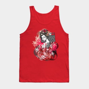 GEISHA BOOMBOX BLOOM Tank Top